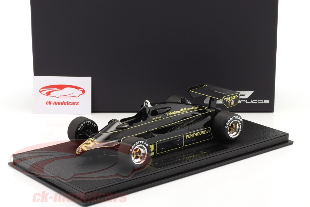 Lotus 91 #12 Geoff Lees GP De France 1982 - Spark 1/43, F1 JPS