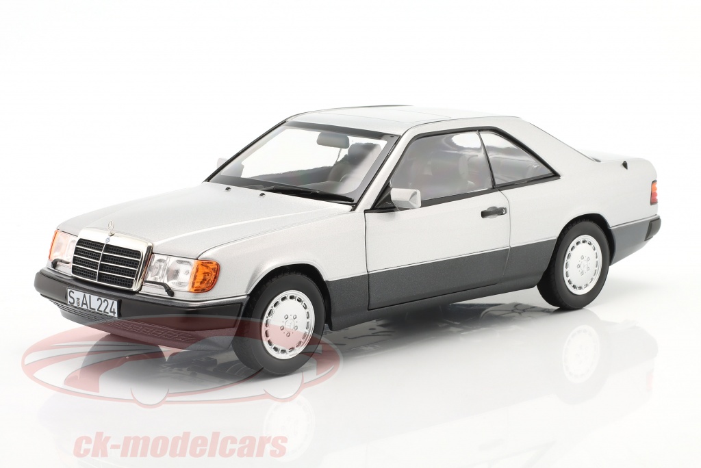 1:18 Mercedes-Benz C124 300CE-24 Coupe '90 (1 of 300pcs), black metallic -  Norev [Unboxing] 