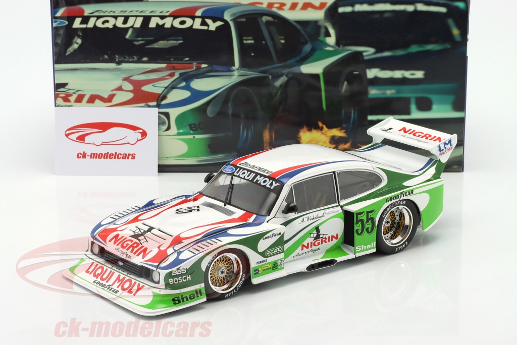 La Ford Capri 2.8 Turbo '81 annoncée chez Cult Models au 1/18