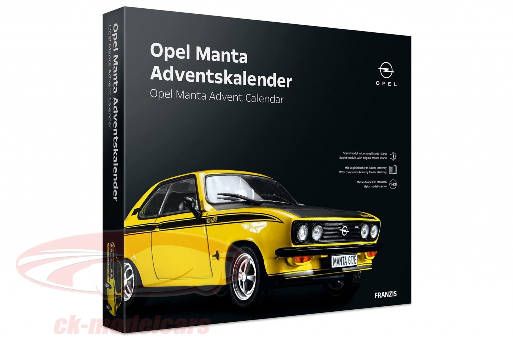 opel-manta-calendario-de-adviento-opel-manta-a-gt-e-1974-amarillo-1-43-franzis-4019631551450/