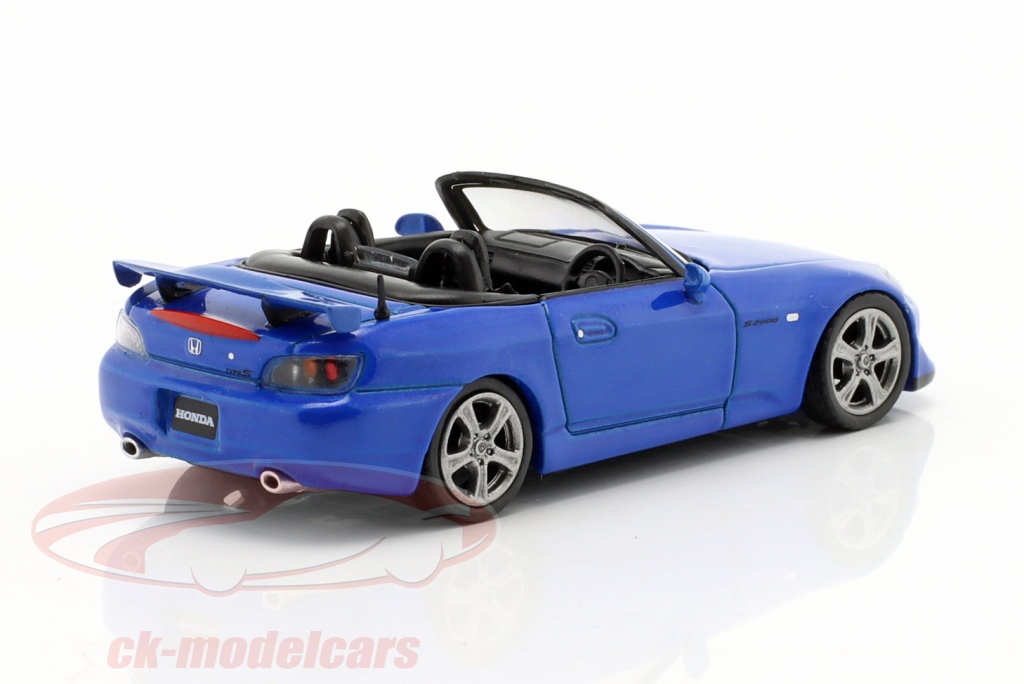 True Scale 1:64 Honda S2000 (AP2) Type S RHD top blauw MGT00376-R model ...