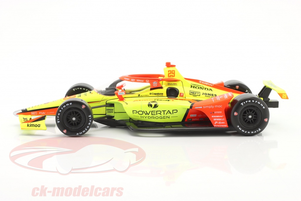 Greenlight 1:18 Devlin DeFrancesco Honda #29 IndyCar Series 2022 11156 ...