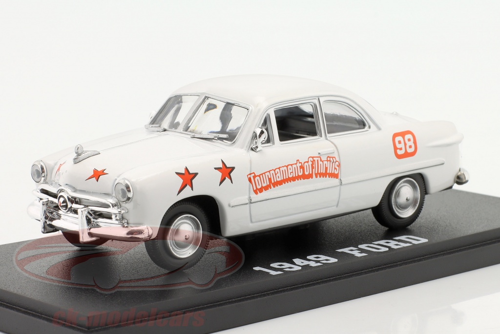 greenlight-1-43-ford-bygger-1949-tournament-of-thrills-show-car-hvid-orange-86352/