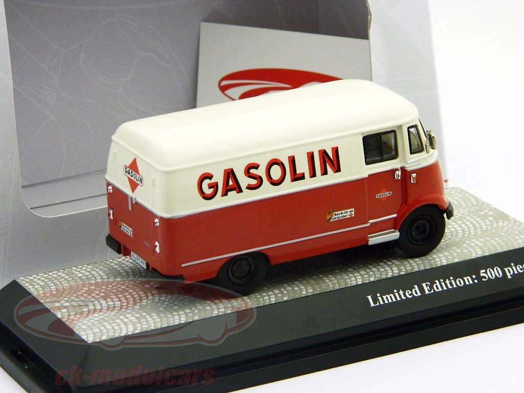 Miniature Premium ClassiXXs 1/43 - Camion Mercedes Benz L319 Fourgon Tôle BUB Noir