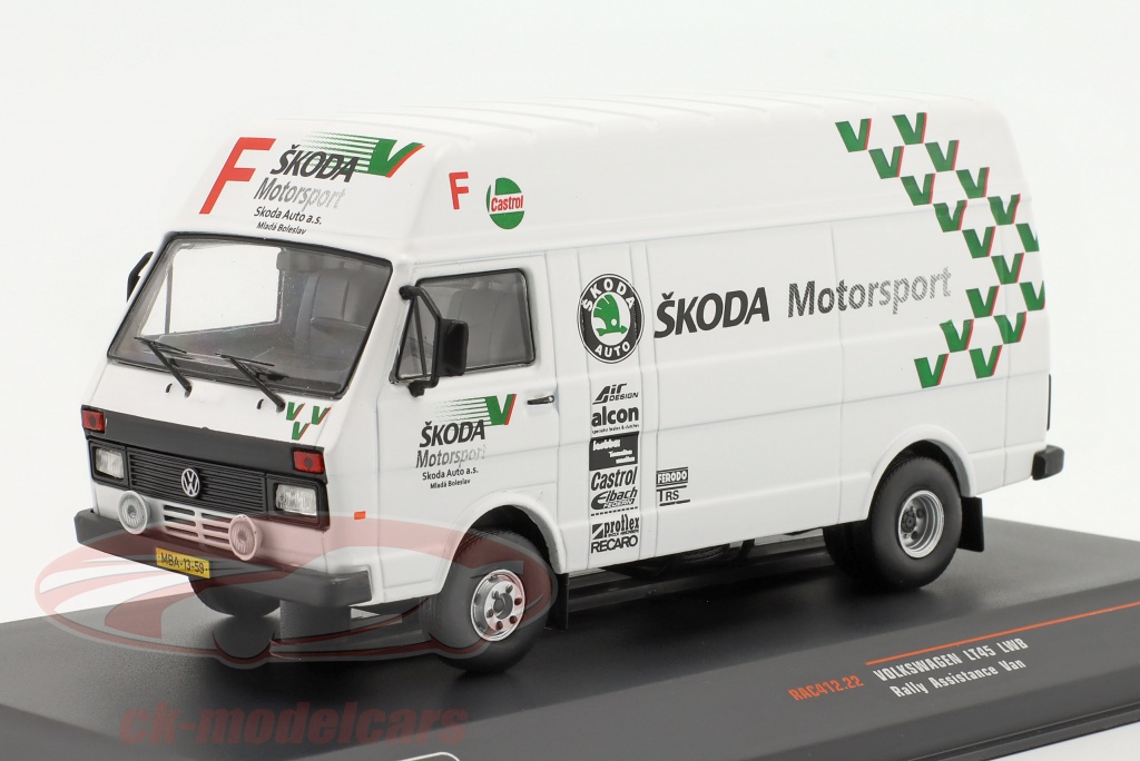 Voiture Miniature Rallye 1/43 Volkswagen LT 35 Porsche Rally Team - Altaya - Neuf