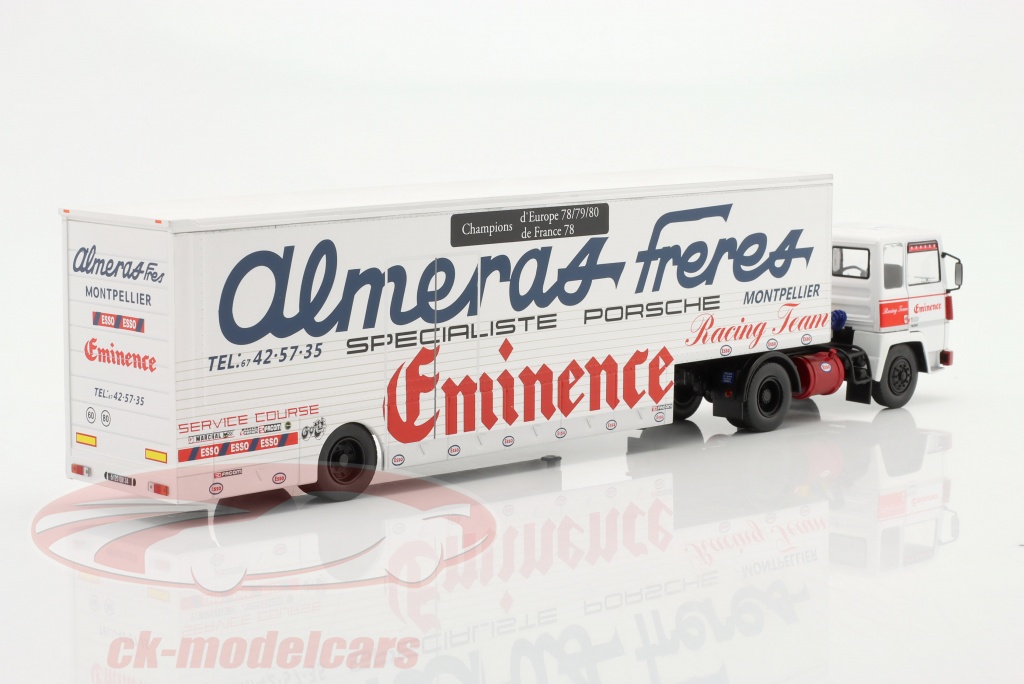Ixo 1:43 Berliet TR280 Transporteur De Course Almeras Eminence Porsche Racing Team 1980 Ttr026