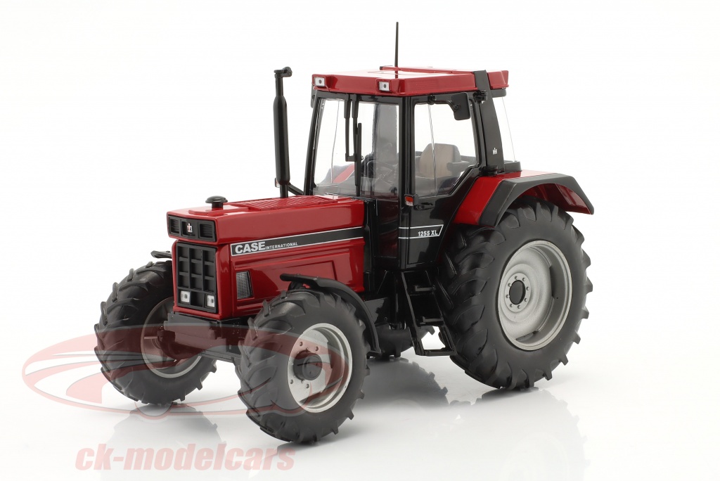 Schuco 1:32 Case International 1255 XL トラクター 赤 / 黒 450778700 モデル 車 ...