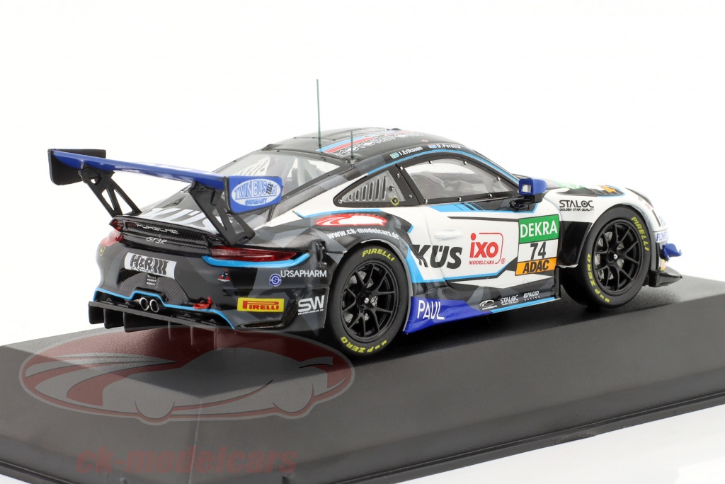 1/18 Ixo 2021 Porsche 911 GT3 R #74 ADAC GT Masters KÜS Team75 Bernhard