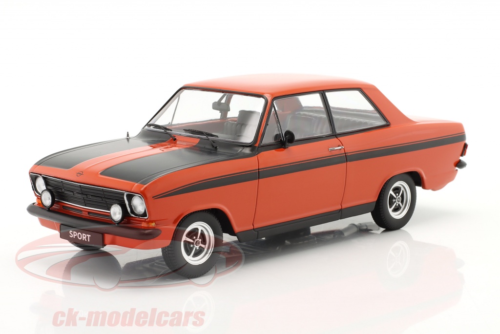 Produktbild von KK-Scale Opel Kadett B Sport 1973 Gelb-schwarz 1:18 Limitiert 1/1250