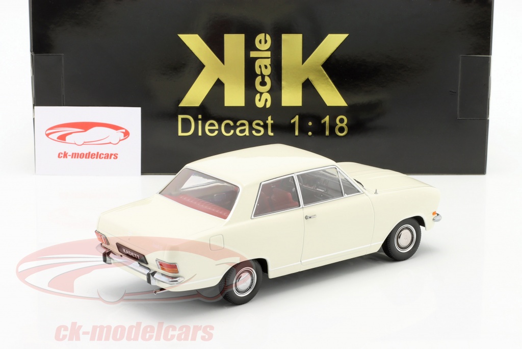 1:18 KK SCALE Opel Kadett B White 1972 KKDC180647