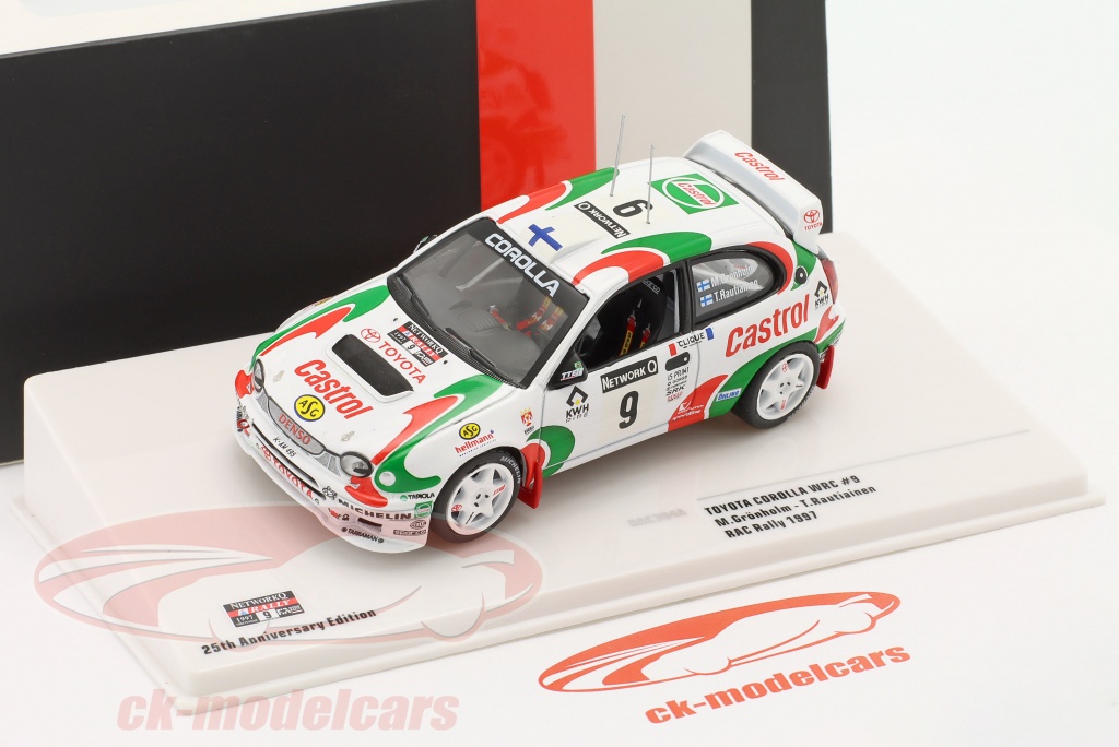 Miniature Tauxy Cars 1/43 - Toyota Corolla WRC Rallye Catalogne 1998 - Occasion Boîte