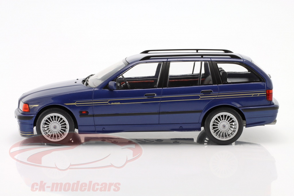Modelcar Group 118 BMW Alpina B3 (E36) 3.2 Touring 1995 blue metallic