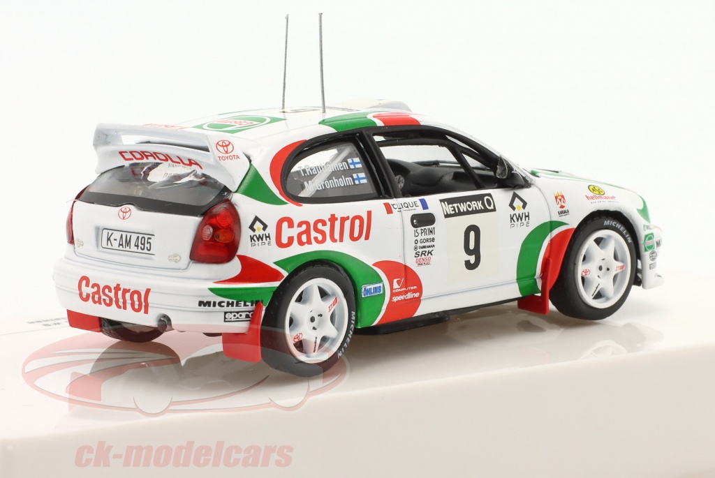 1/43 Toyota COROLLA WRC 20 (Lukoil-E.O.S.) M.Märtin-M.Park Rally FINLAND 2000 ➝ IXO ➝ Toyota