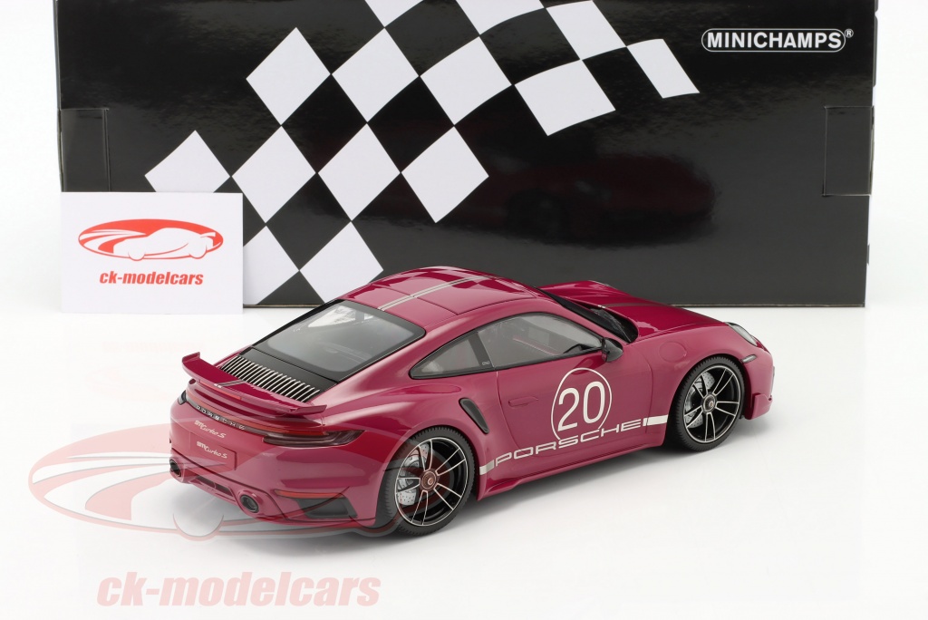 Porsche 911 992 Turbo S Cabrio Modell 1/18 - Minichamps Limitierte Edition