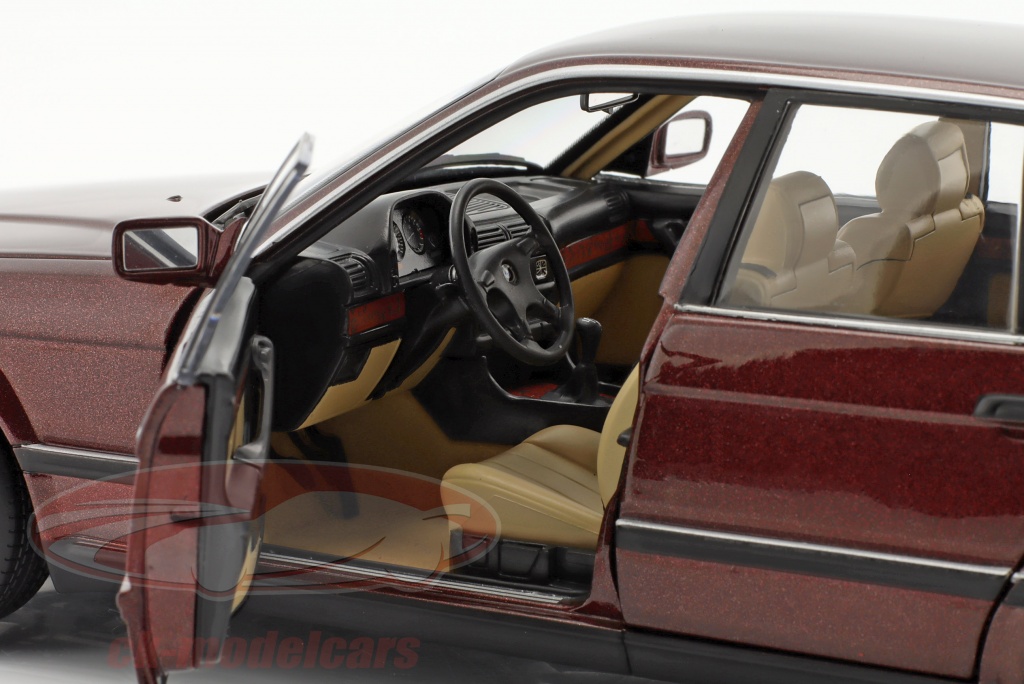 Minichamps BMW 730I E32 Rouge 1986 1/18 100023007 | Achetez sur