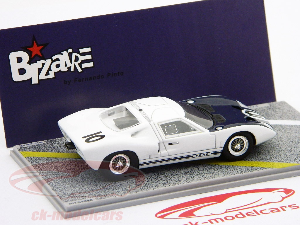 BIZARRE FORD GT40 #10 LE MANS TEST APRIL 1964 1/43