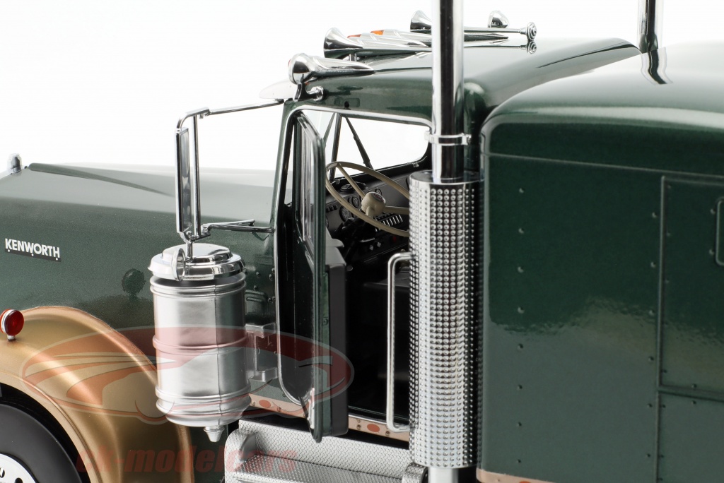 Kenworth W900 Road Kings 180126 – Vert Métallisé 1/18, Série Movin' On