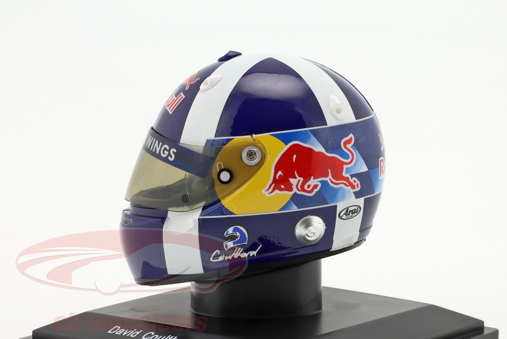 Spark 1:5 David Coulthard #14 Red Bull formula 1 2005 helmet 