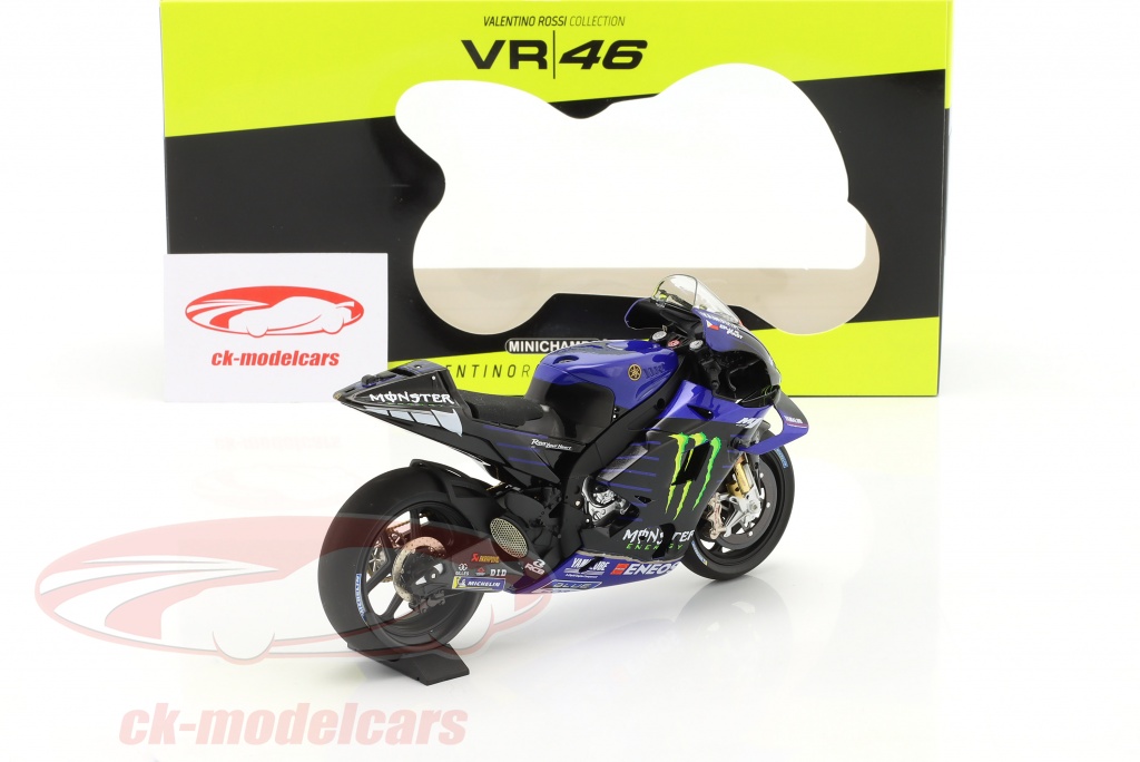 Modèle Réduit Moto 1/12 MINICHAMPS Valentino ROSSI YAMAHA YZR M1