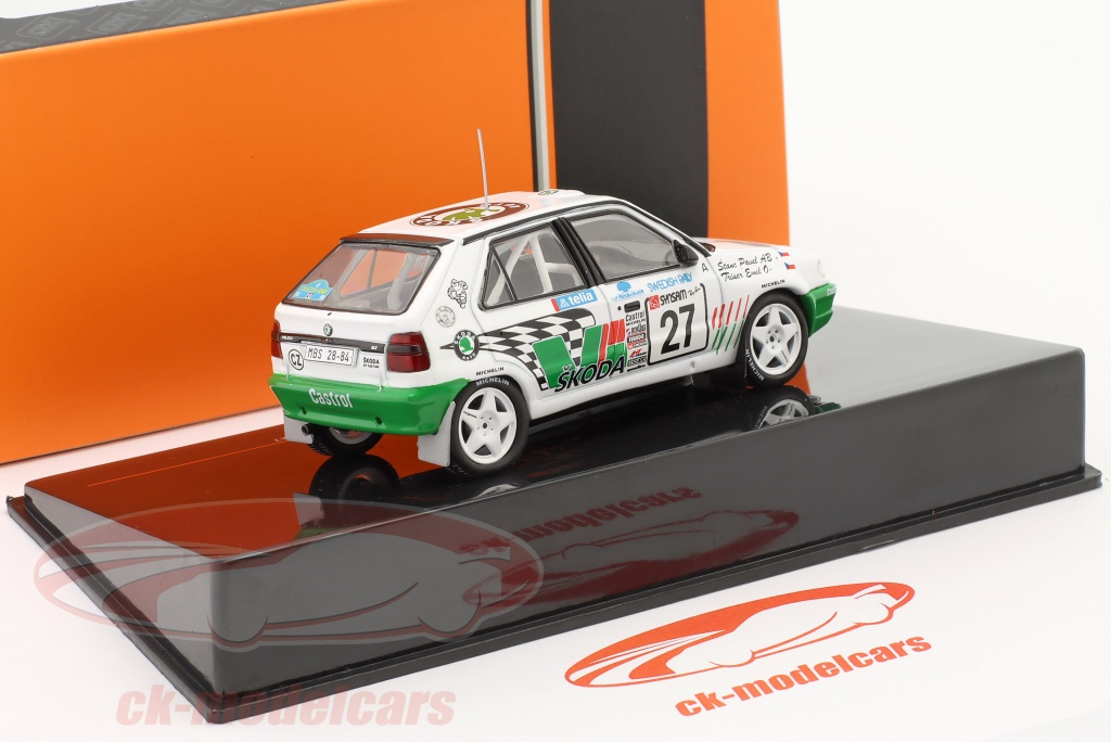 Miniature IXO Skoda Felicia Kit Car - Tour De Corse 1995 - 1/43 - RAC371A