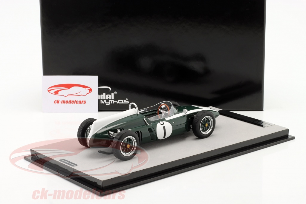 Tecnomodel 1:18 Cooper F1 T53 #1 - British Silverstone GP 1960 - Brabham TM18-275A - Neuf