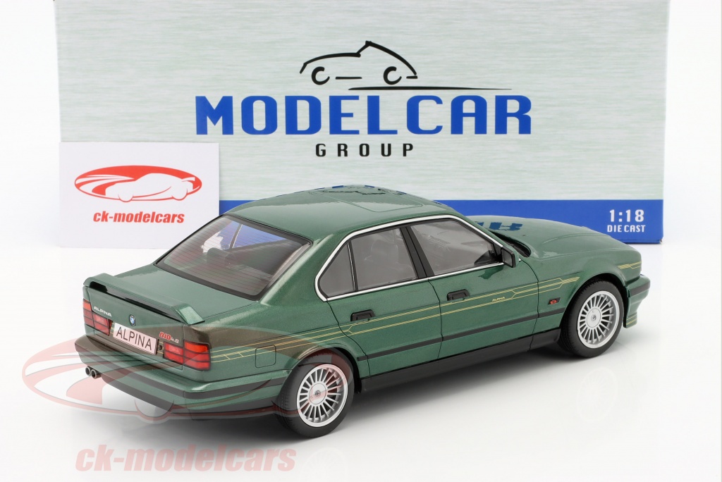 Modelcar Group 1:18 BMW Alpina B10 (E34) 4.6 green metallic MCG18229 model  car MCG18229 4052176414514