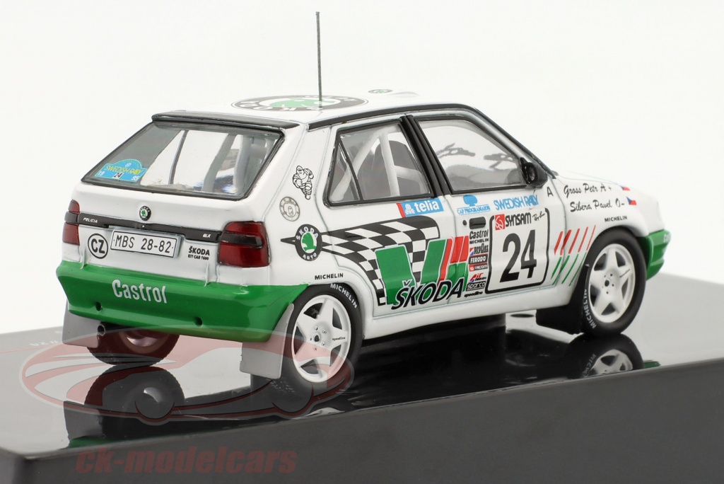 IXO 1/18 - SKODA Felicia Kit Car - Rallye Tour de Corse 1995 - Little Bolide