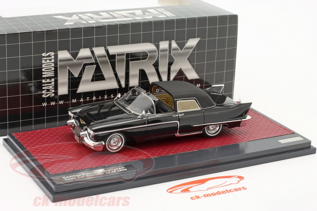 Cadillac Ldorado Brougham Town Car Concpt Noir - Frmé 1956 1 43 Matrix 0050301082007