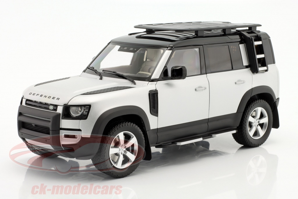 almost-real-1-18-land-rover-defender-110-year-2020-silver-black-alm810806/