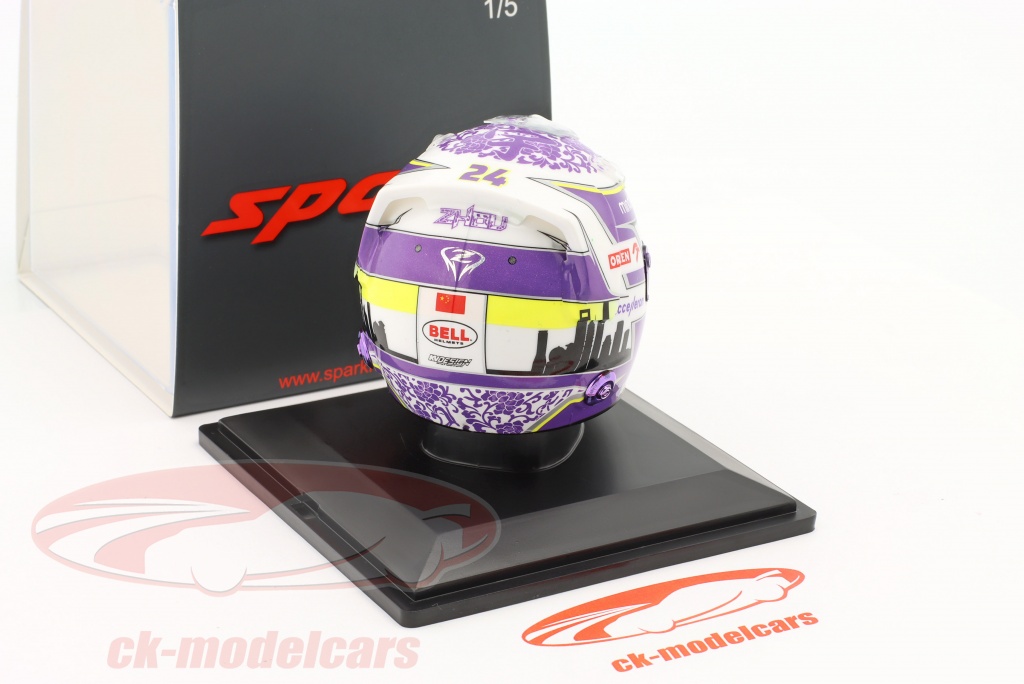 Casque F1 Spark 1/5 Guanyu Zhou #24 Alfa Romeo Sauber C42 2022 (Occasion)