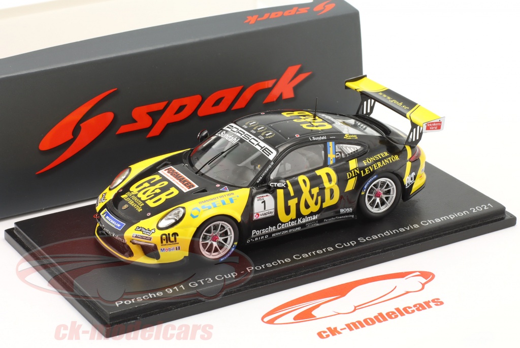 Spark 1:43 Porsche 911 GT3 R No.11 TORO Racing 3rd Macau GT Cup 2022 A