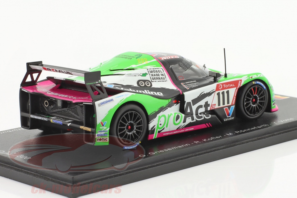 Miniature Spark 1:43 Renault Clio RS Cup Nürburgring 2018 Vainqueur SP3 - Epp