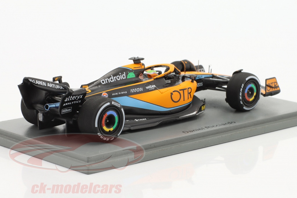 Bburago 1:43 Daniel Ricciardo McLaren MCL36 #3 Australië GP Formule 1 2022 18 38064 No3