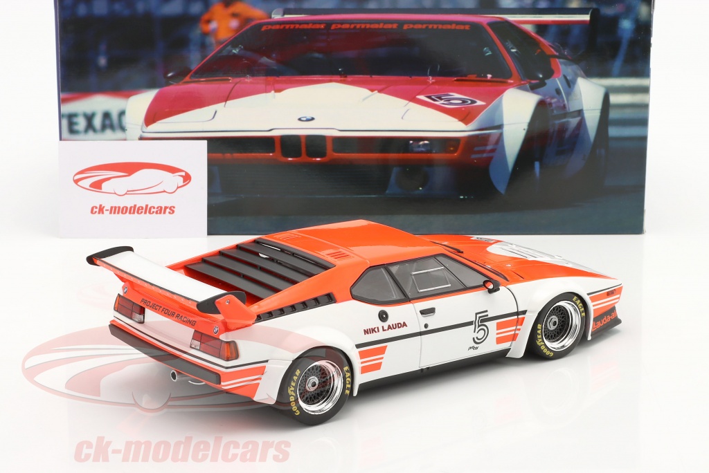 BMW M1 E26 Procar #5 Nelson Piquet 1980 - Werk83 1/18 - Neuf Sous Boîte