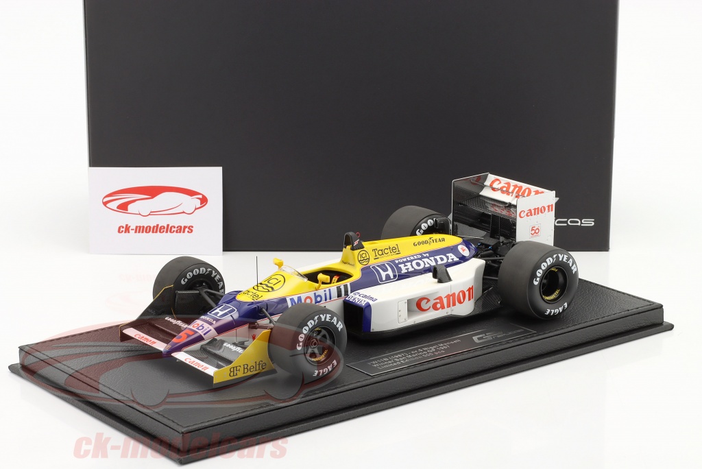 Figurine Nigel Mansell 1/18 – F1 – GP Replicas / Vroom / Exoto – Résine