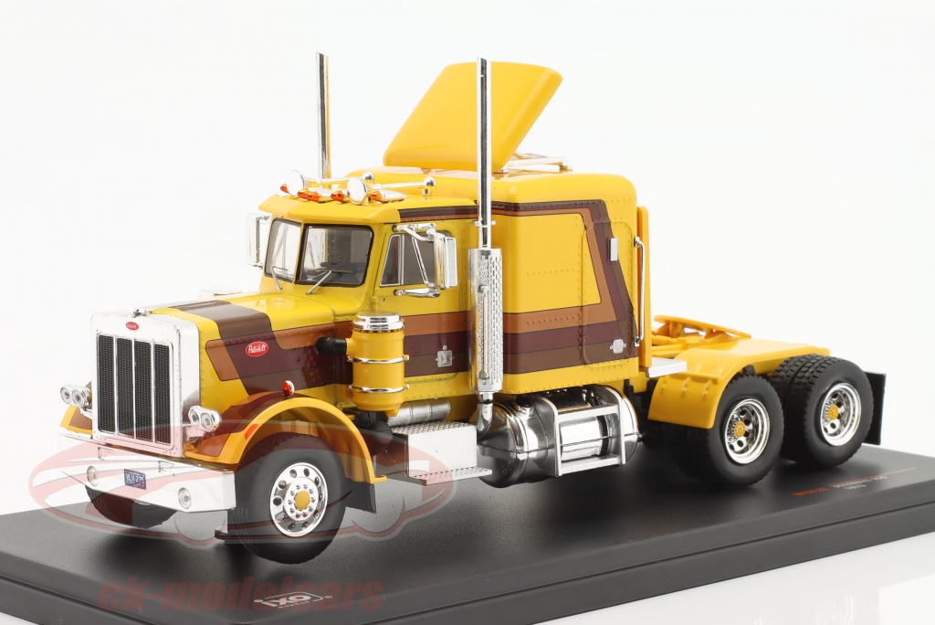 ixo-1-43-peterbilt-359-truck-baujahr-1973-gelb-braun-tr13422/