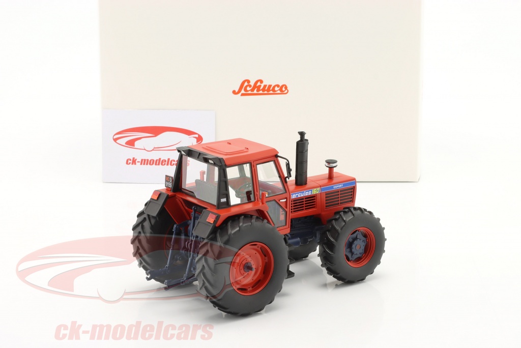 Schuco 1:18 SAME HERCULES 160 Orange 1979 - Tracteur Miniature Moulé Sous Pression - Neuf