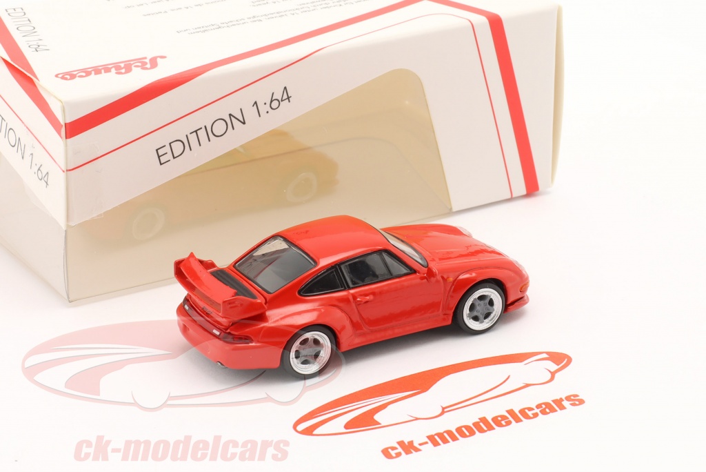 Modèle Réduit 1:64 Porsche 288 GTO Rouge – Voiture Collection Métal Moulé | Neuf