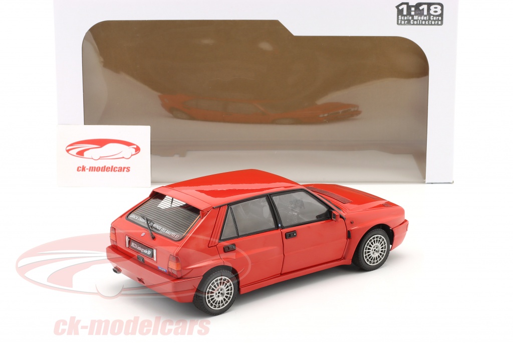 Solido Lancia Delta HF Integrale 1:18 - Rotes Modellauto Die-Cast