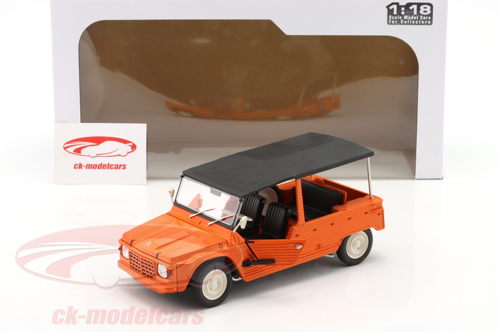 Voiture Miniature Solido 1/18 - Citroën Mehari MK1 Verte 1969, Réf DH202