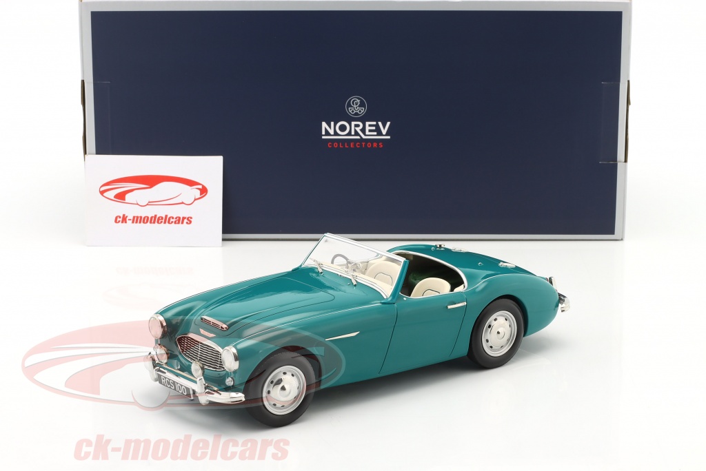 Norev 182600 Austin Healey 3000 Mk1 1959 grün