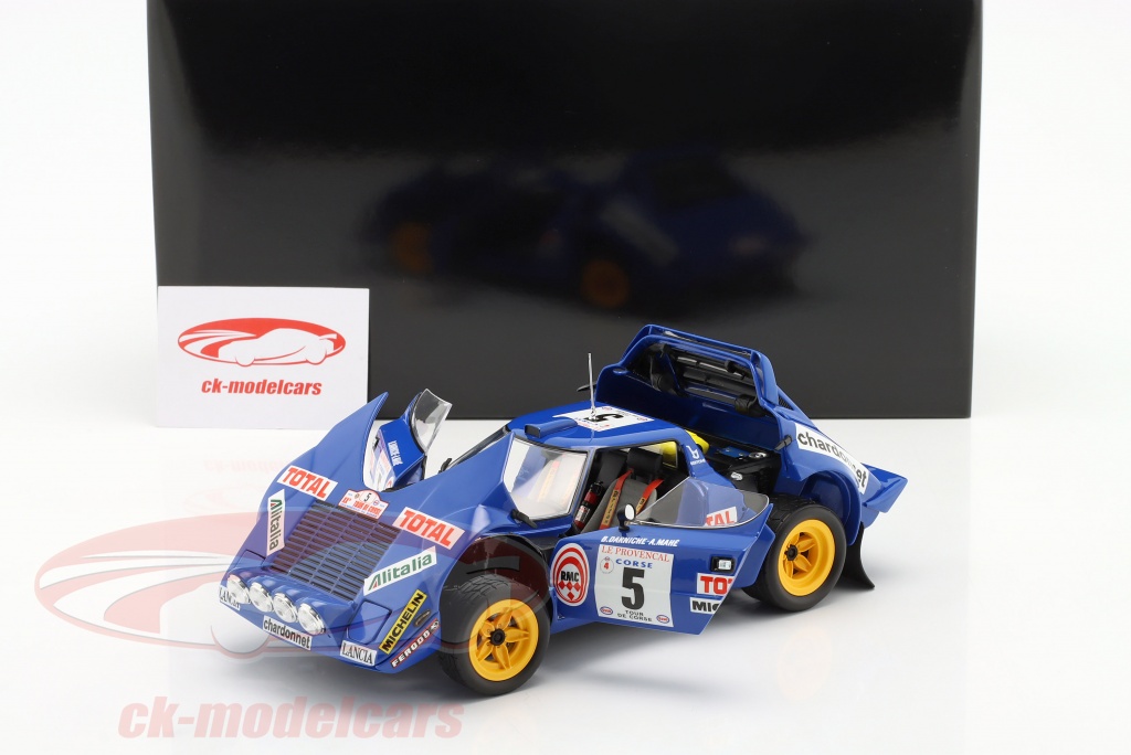 Die cast Kyosho 1:18 Lancia Stratos HF B.Darniche Tour de Corse 1976