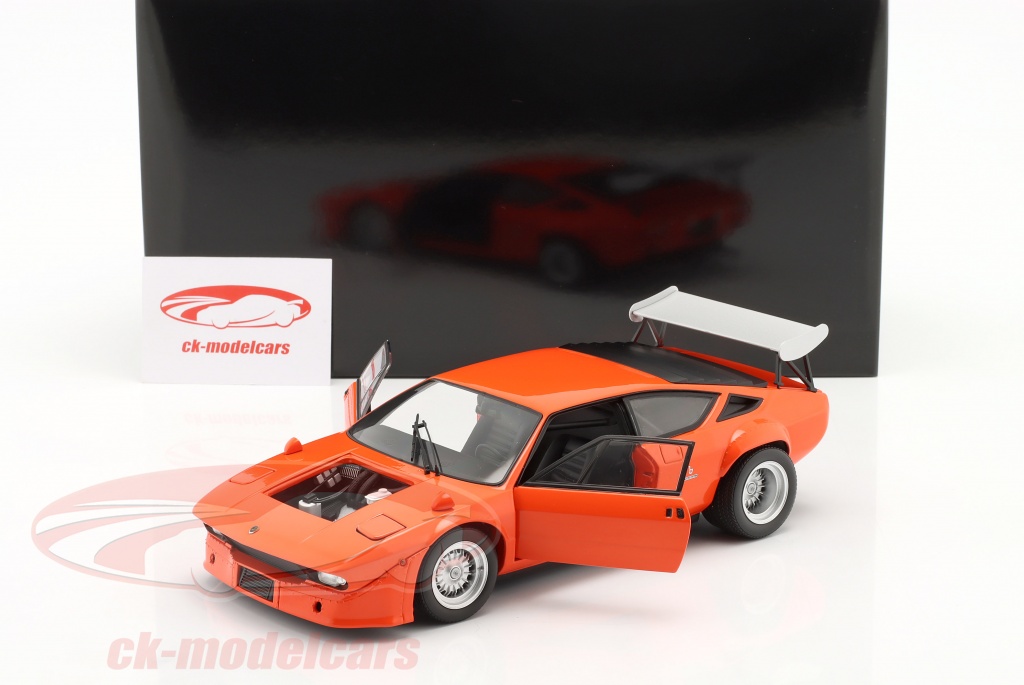 京商 1/18 ランボルギーニ ウラッコ ラリー リアウイング付き オレンジ Bob Wallace 未展示 1⁄18 京商 ランボルギーニ ウラッコ ラリー リアウイング付き