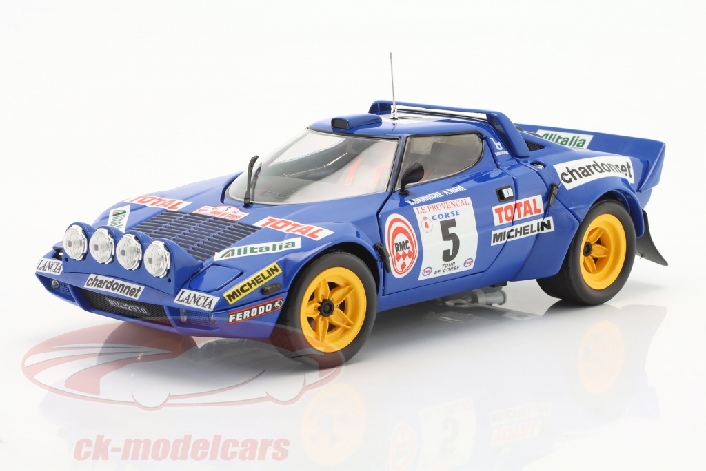 KYOSHO LANCIA STRATOS HF #10 Munari Winner Rally Monte Carlo 1976 1/18