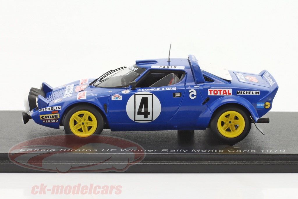 1/43 RALLYE MONTE-CARLO 1980 Lancia Stratos HF #1 Darniche-Mahé IXO