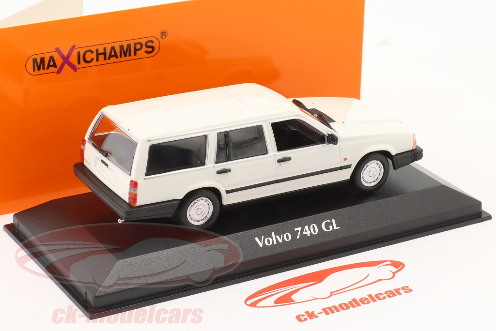 Minichamps VOLVO 740 GL Break 1986 – Modellino Pressofuso 1/43 Bianco Edizione Limitata - Foto 3