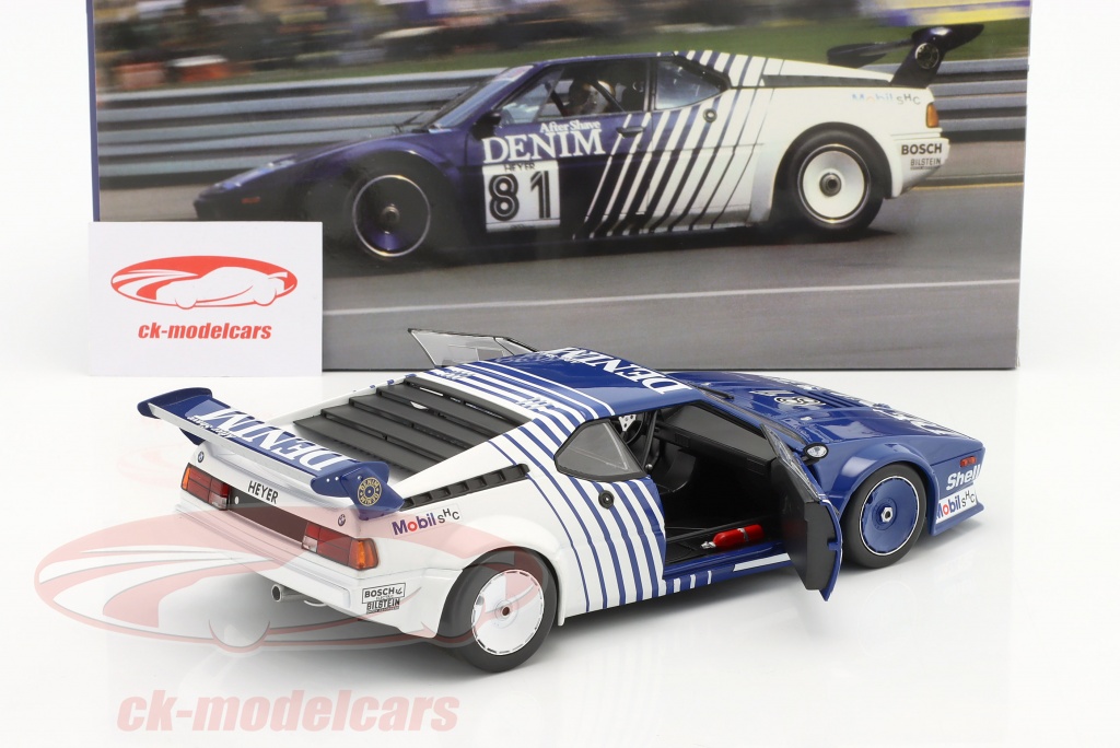 Voiture du GP de Monaco 1980 - BMW M1 #40 - 1/18