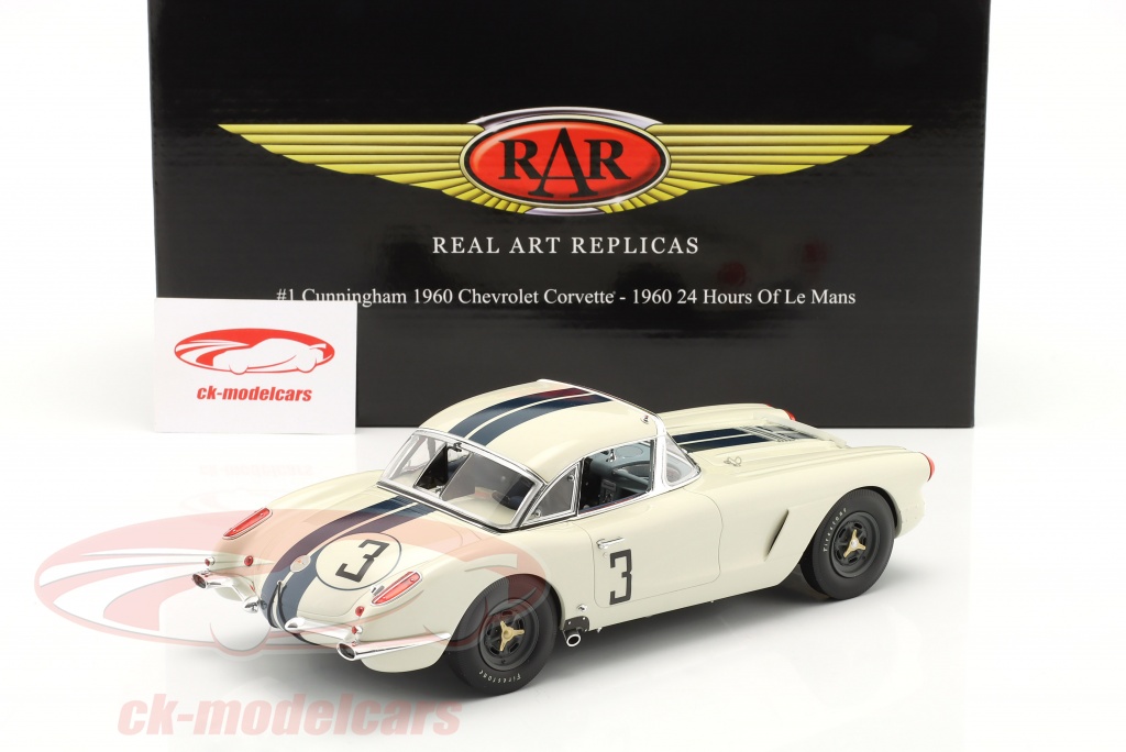 MR. SLOT CARS MR1502 – C1 Corvette 1960 #3, Vincitrice Le Mans 1960 GT, Scala 1/32
