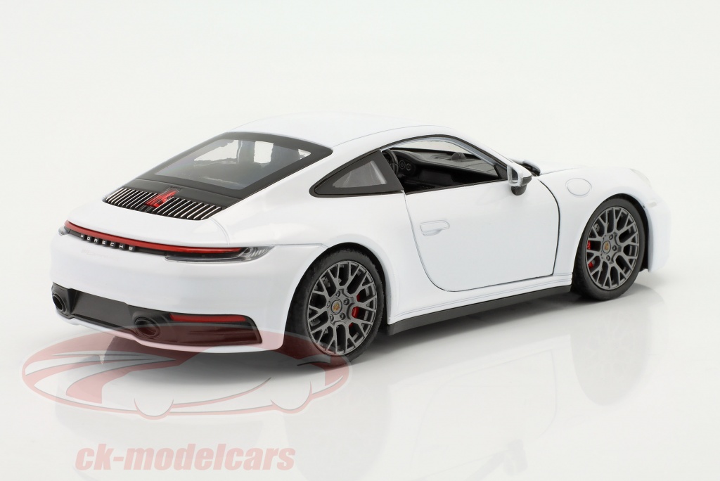 Voiture Miniature Porsche 911 Carrera 4S WELLY - Échelle 1:24, Alliage, Avec Boîte - Neuf