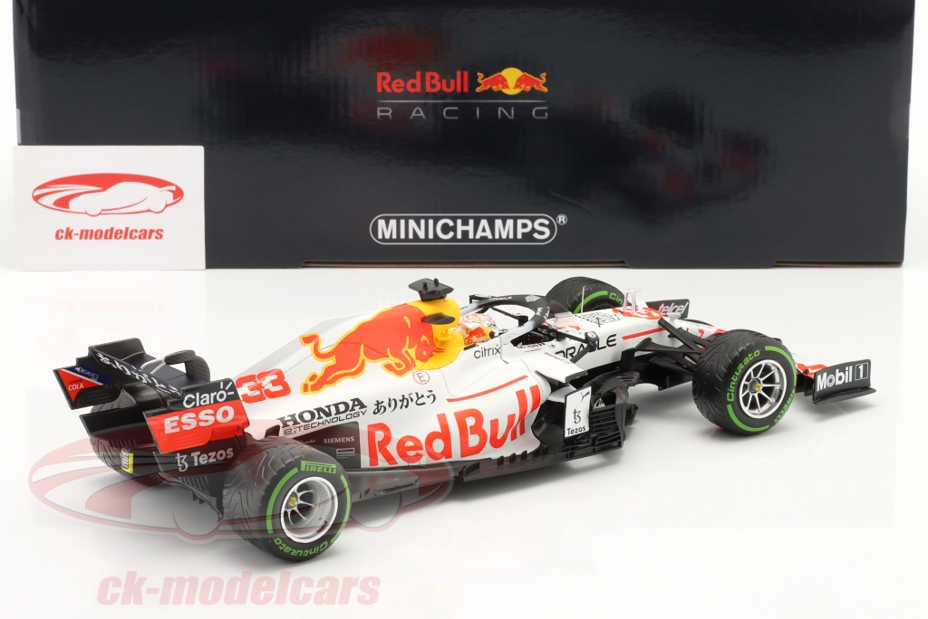 Minichamps 1:18 M. Verstappen Red Bull Racing RB16B #33 土耳其 GP 公式 1 世界 ...